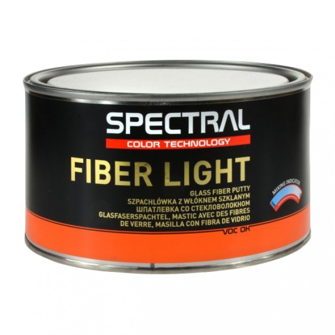 Шпатлевка автомобильная NOVOL Fiber Light, 1 литр. 90213