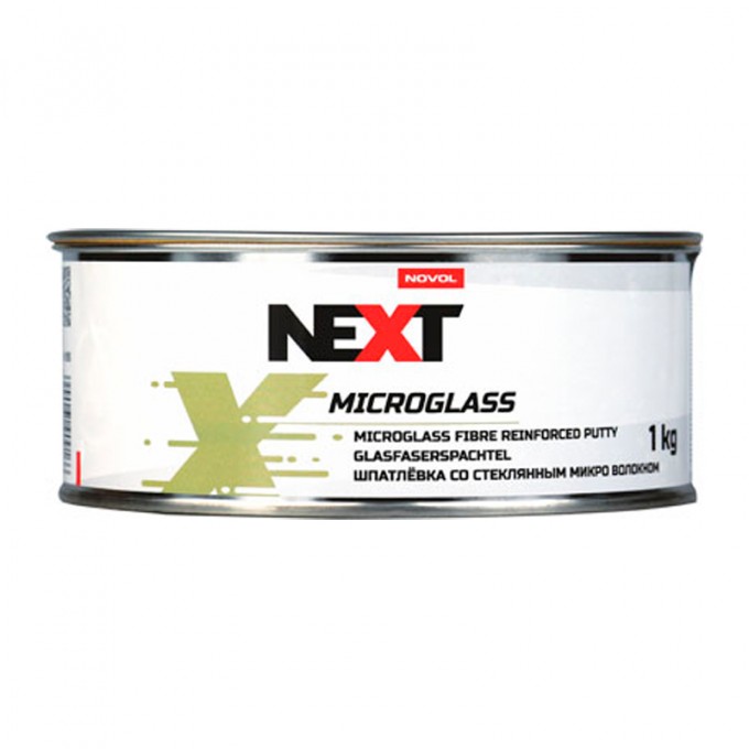 Шпатлевка NOVOL NEXT MICROGLASS 1 кг 90916