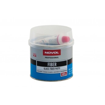 Шпатлевка автомобильная NOVOL Fiber Glass Putty 0,6 кг.